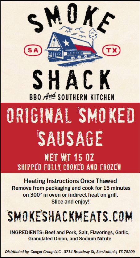 Original Smoked Sausage - 1 link