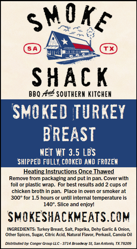 Smoked Turkey Breast - 3.5 lbs